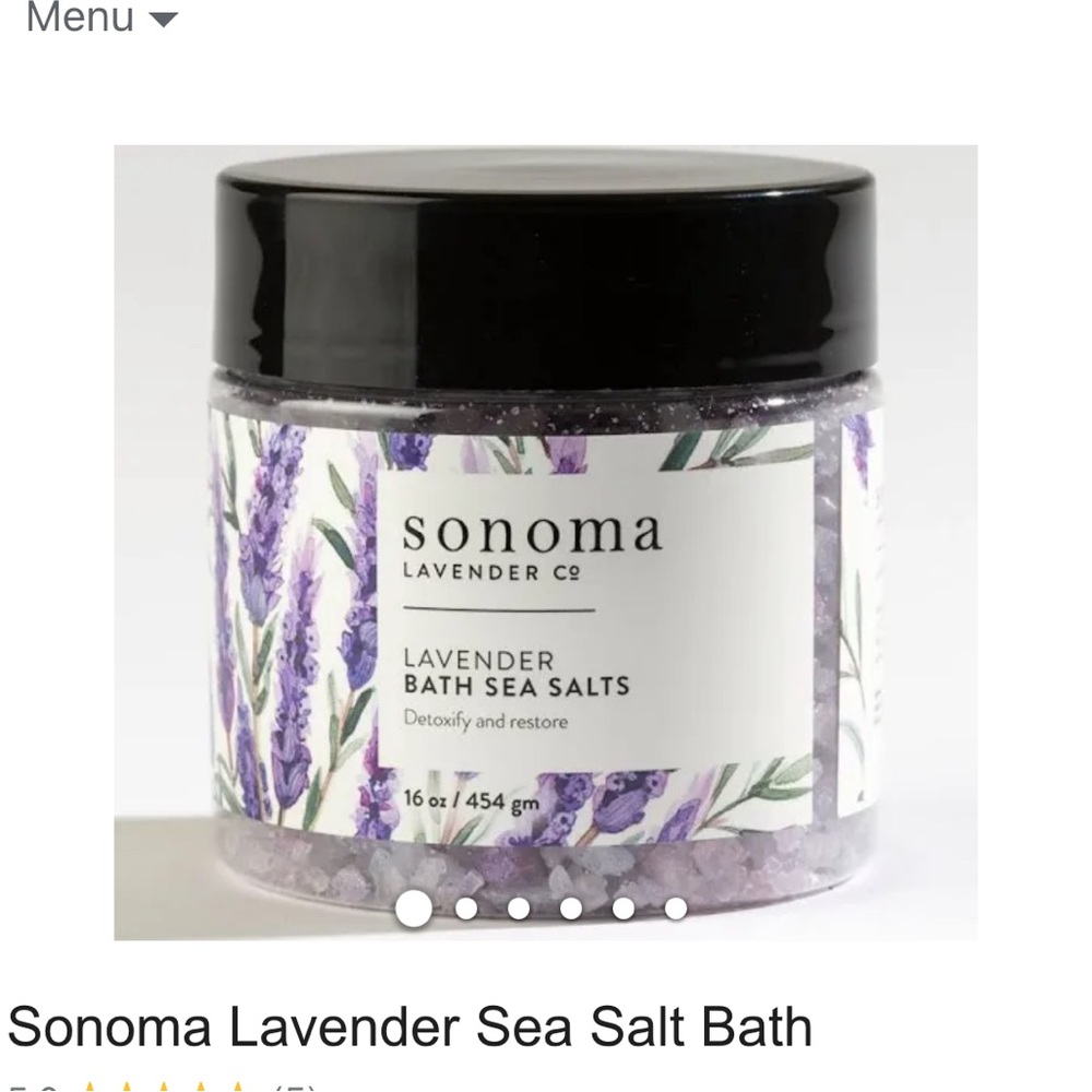 Lavender bath salts